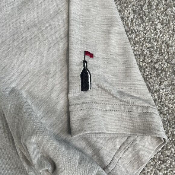 Travis Mathew The Heater Polo Men's Golf Performance Stretch Gray Size XXL 2XL - Picture 5 of 12